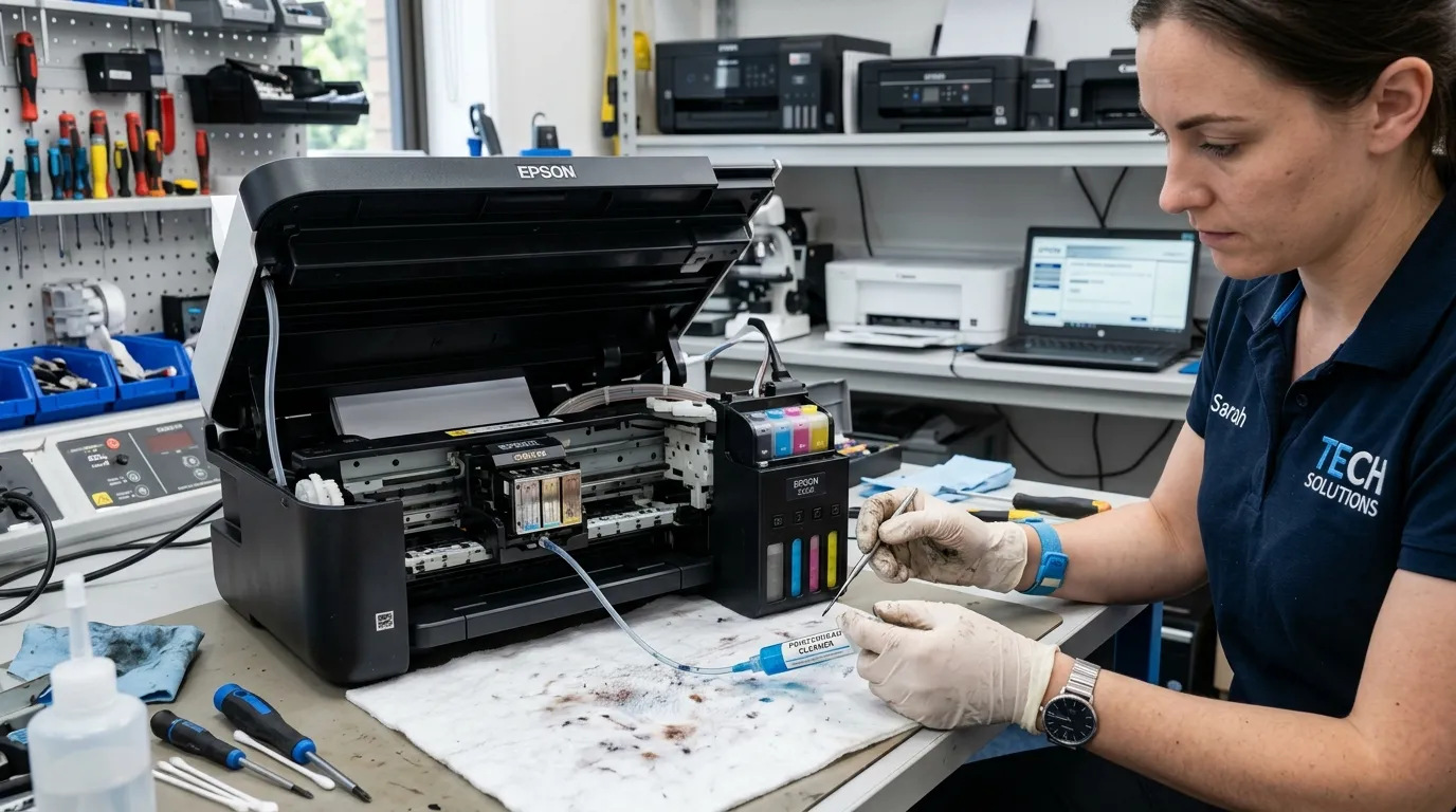 Cara Membersihkan Head Printer Epson yang Buntu