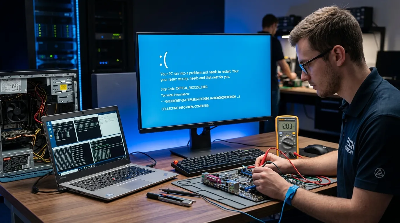 Cara Mengatasi Blue Screen (BSOD) di Windows