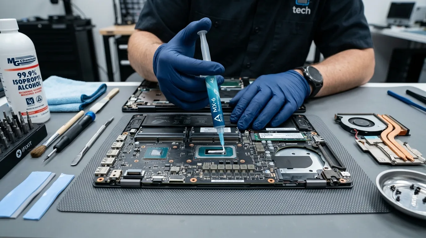 Cara Ganti Thermal Paste Laptop yang Benar & Aman